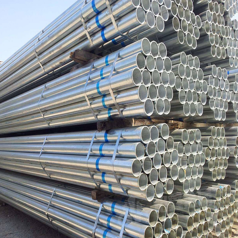 16 Gauge Galvanized Steel Pipe DX52D SGCC Seamless JIS Certificate ERW