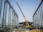 Durable Heavy Steel Construction Heavy Steel Frame Warehouse Workshop