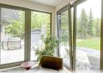 Horizontal Casement Aluminium Tilt And Turn Windows Double Glazed Sound