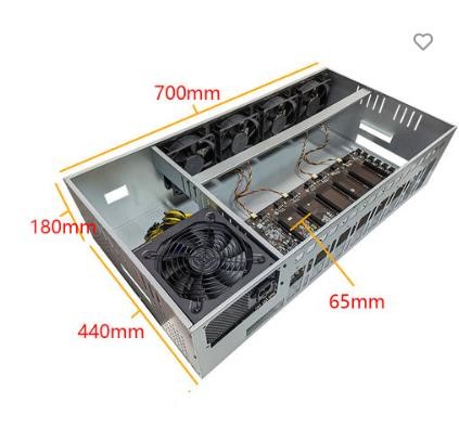 EtHash Graphics Card Gaming DDR Panda B7 Pro 580 8G 12 Card Mining Rig