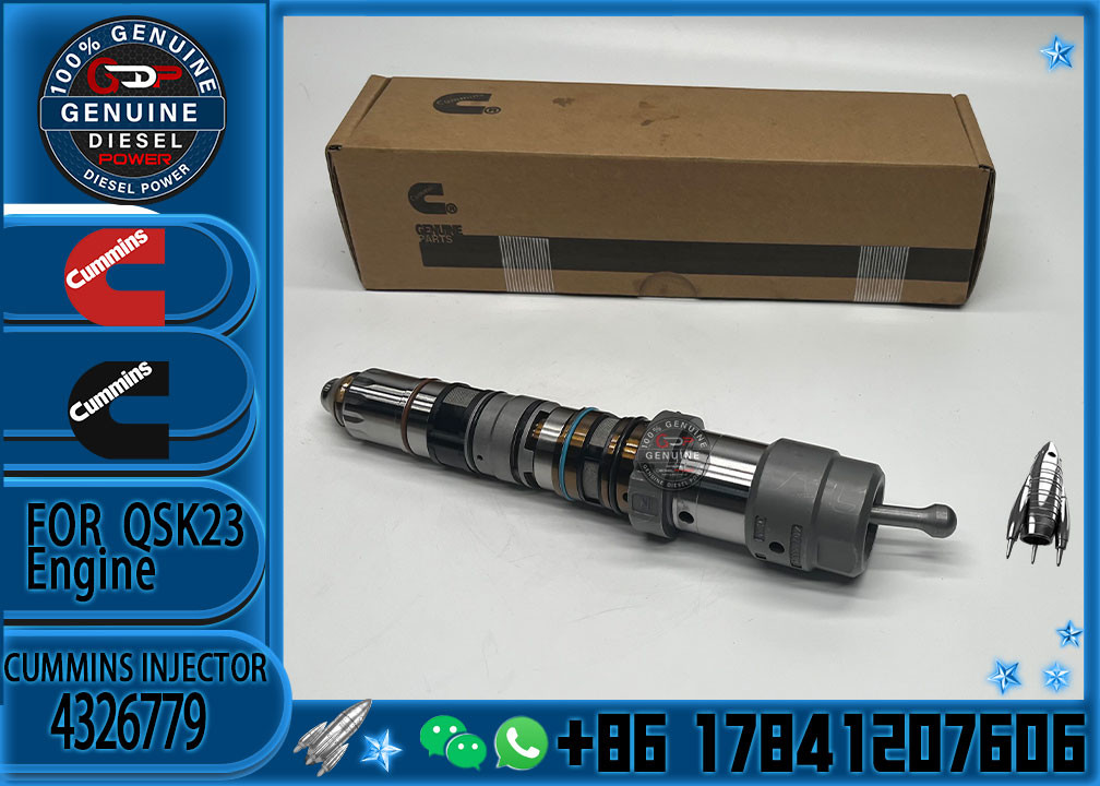 Quality Goods Common Rail Diesel Fuel Injector 362744RX 4326784 4326779 For Cummins Q60