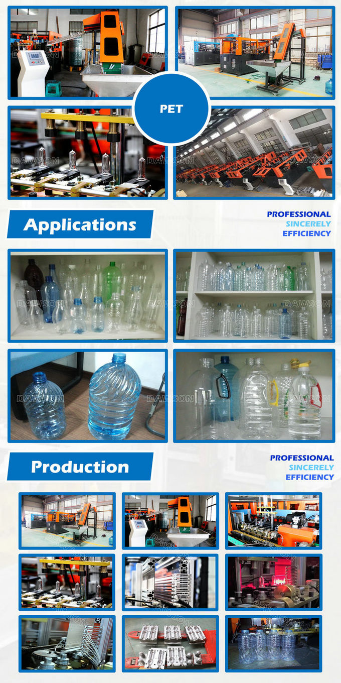 Full Automatic 0~20L PET Water Oil Bottle Beverage Plastic Container Blow Molding Machine