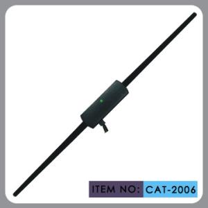 China DC12v Plastic Am Fm Car Windscreen Antenna Black Mast 2050mm Cable Length wholesale