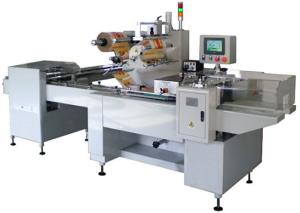 China Commercial Food Packaging Machine , Flow Packing Machine Without Tray 220v wholesale