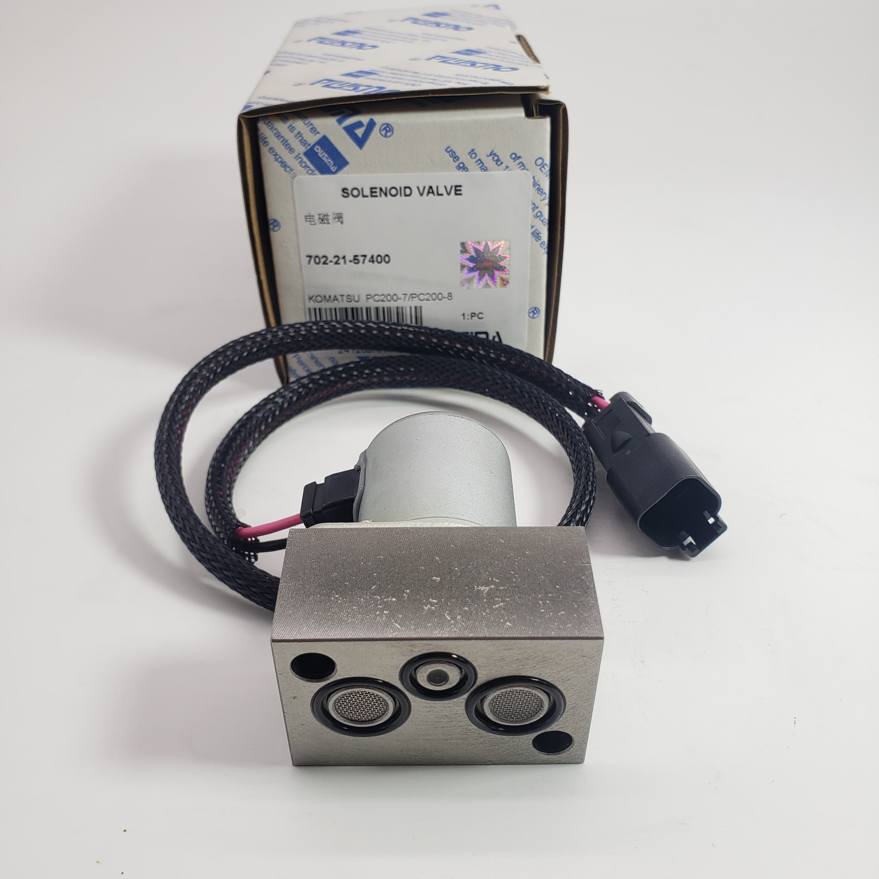 Solenoid Valve 702-21-57400 For KOMATSU PC200-8 PC 220-8 PC270-8