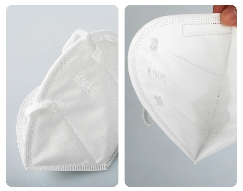 Breathable KN95 Face Mask 95% Filtration Disposable Medical Mask Dustproof