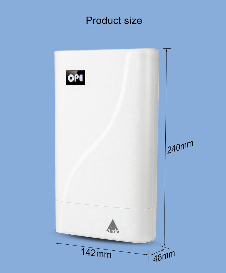 300mbps CAT4 Wifi Wireless Sim Card Outdoor 4G LTE CPE Router With POE Power