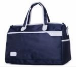Customizable Black / Blue / Pink Small Sport Duffel Bags Portable Polyester