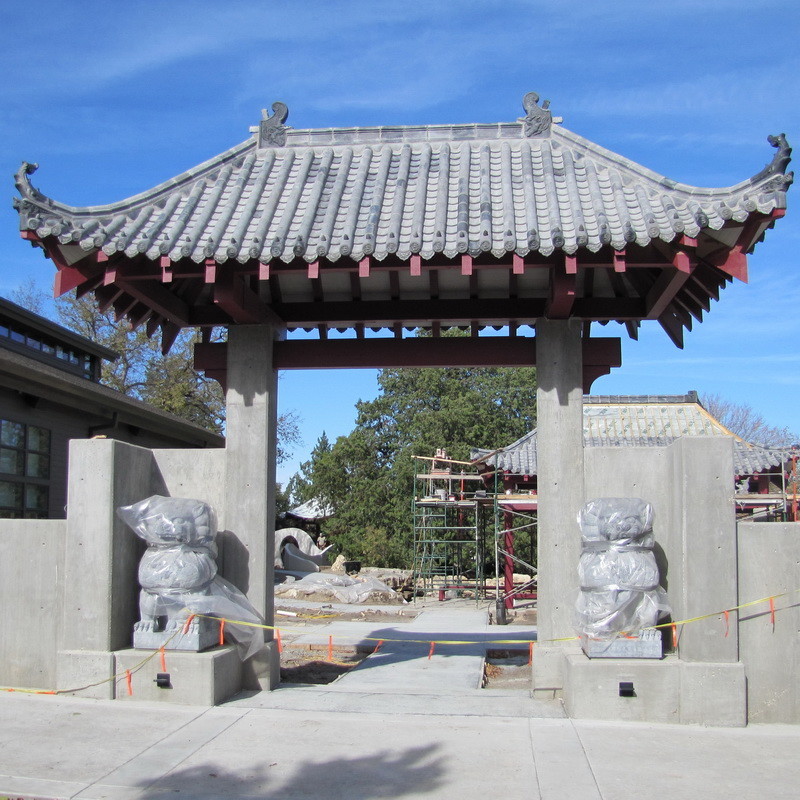 Asian style ceramic Chinese pagoda roof tiles