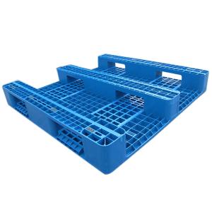 China 6 Runners Recycled Plastic Pallets HDPE PP Euro Grid Pallet wholesale