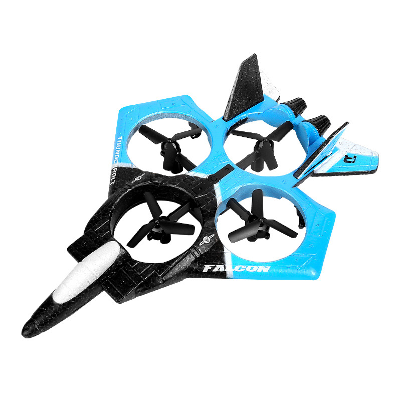 RC Aircraft Foam UAV Model Glider Fixed Wing Combat Aircraft Colored LED Children Play Toy Plane