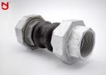 Casting Steel Double Sphere Expansion Joint Fittings EPDM Tube Nylon Reinforced