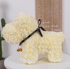 China Wholesale Rose dog Price Artificial Flower Foam Rose Dog Rose Animals dog rose wholesale