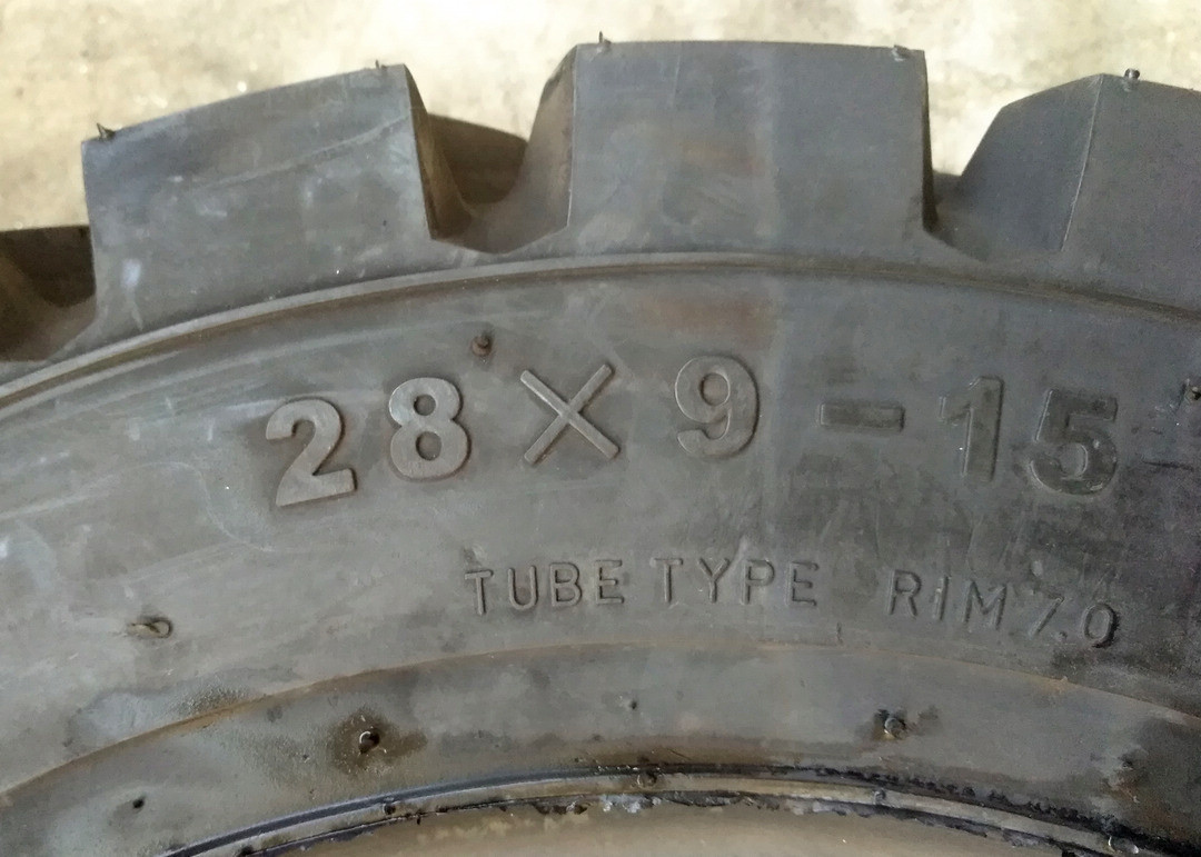 High Reliability Industrial Forklift Tires Wear Resistance Bias Tire Structure