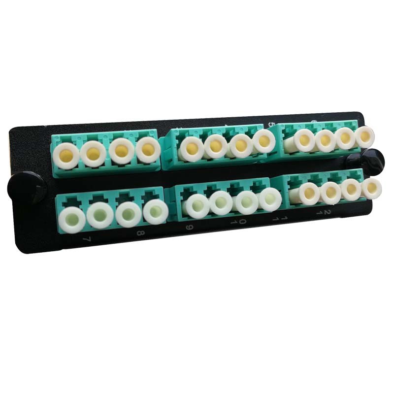 MPO/MTP - LC 12F Cassette Modular Patch Panel Cabinet 4u Fiber Enclosure