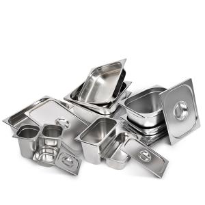 China Food Grade Stainless Steel Cookware Sets Multipurpose 6 In Hotel Pan wholesale