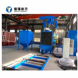 China 380-440V Sand Steel Plate Shot Blasting Machine With Filter Cloth Bag wholesale