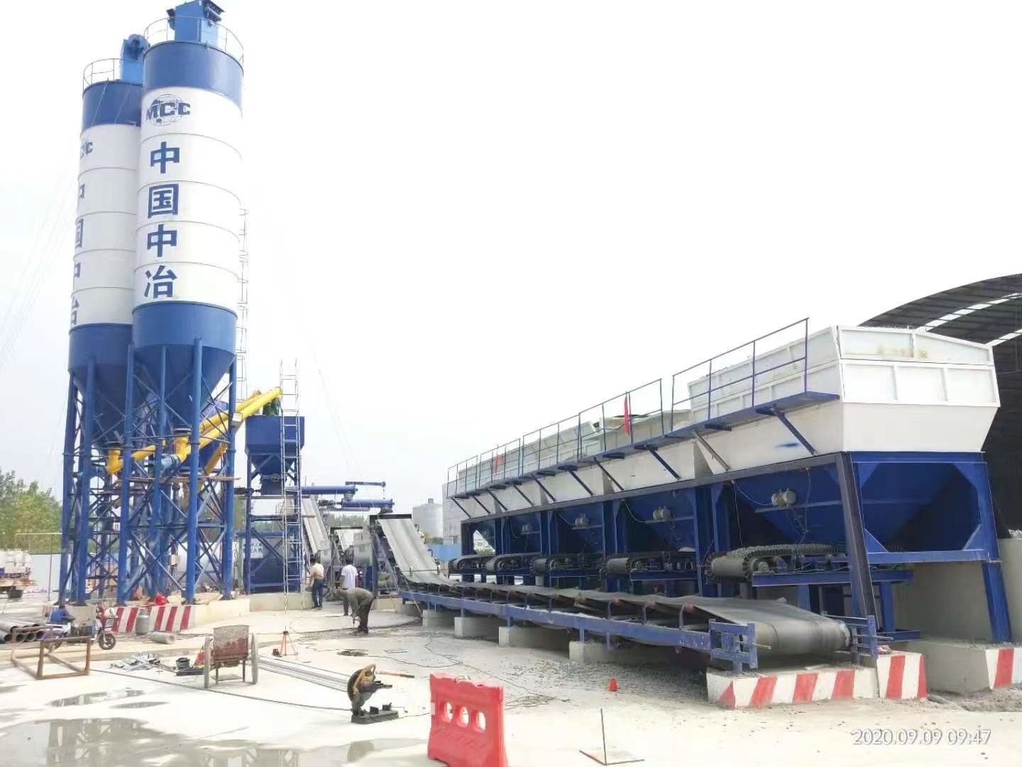 Buildings 90m3/H Stabilized Soil Mixing Plant Highly Automate
