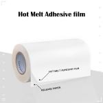 Glue Polyester Hot Melt Adhesive Film Milk White Translucent For Fabric Self