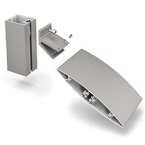 China Louvre Standard Aluminium Extrusion Profiles wholesale