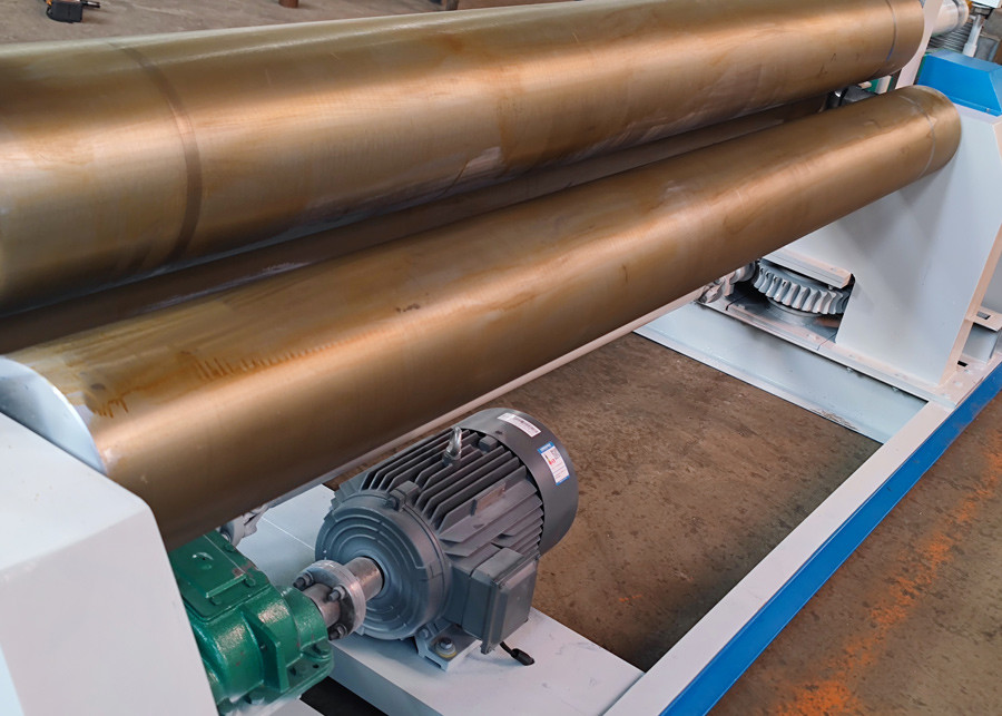 3 Roller Plate Rolling Tube Pipe Bending Machine Sheet Metal Process W11-16*1500