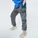 Fashion Mens Cargo Sweatpants Polyester / Cotton Material OEM Service