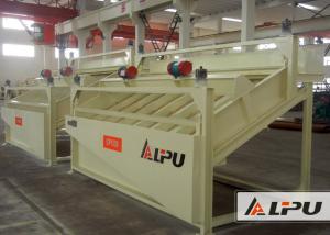 China Wear Resistant High Frequency Screen Mineral Ore Dressing Plant 2×0.37kw wholesale