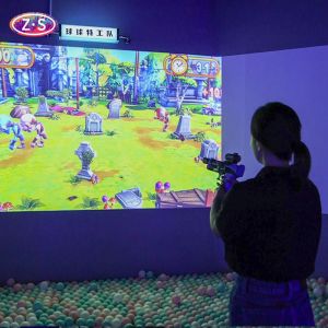 China Immersive 3D MultiBall Games Interactive Ball-Throwing Wall Projection Game wholesale