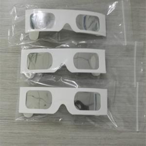 China Mylar Silver Film Solar Eclipse Glasses Meet Iso 12312-2 2015 Standard wholesale