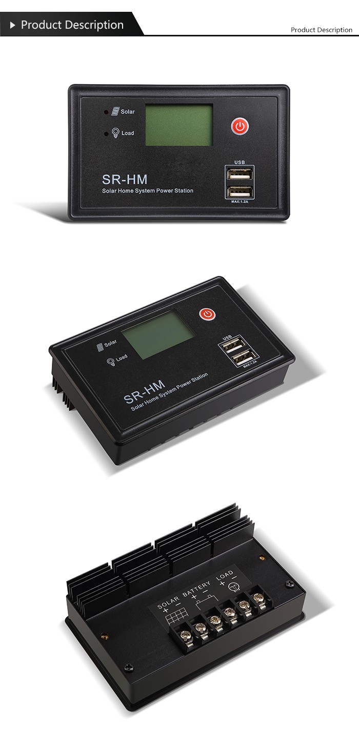 12v 24v PWM Solar Charge Controller For Lithium Batteries