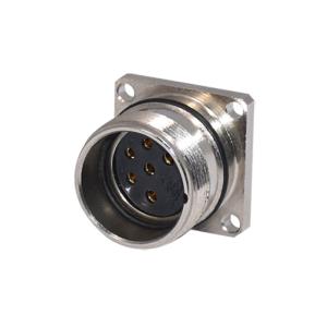 China 150V 10mm Cable M23 Female Connector Rigoal Waterproof Straight Power wholesale