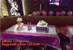 Colorful Polka Dot Table Cloth Plastic Tablecloth Cover for Wedding Birthday