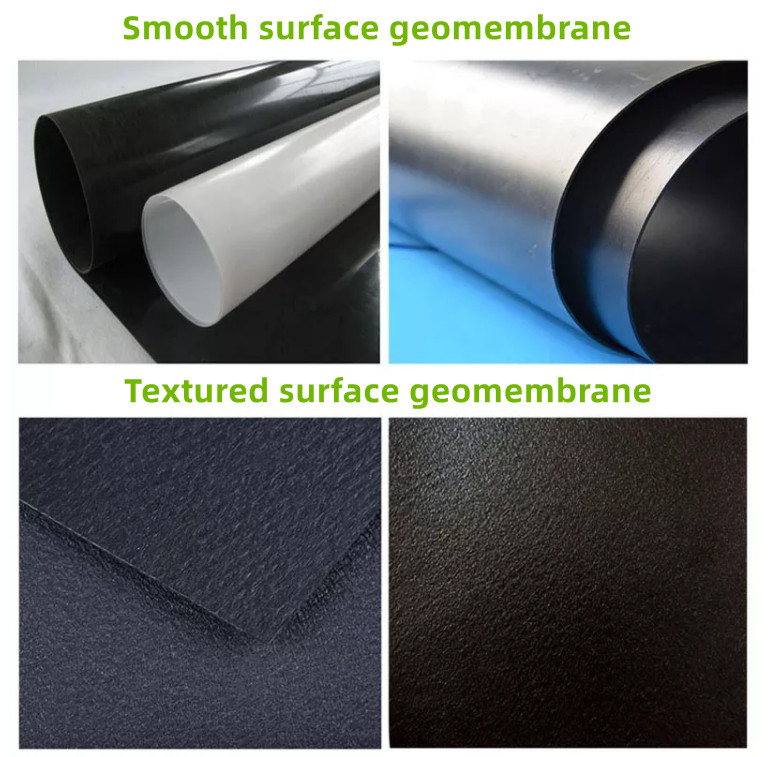 Traditional Design HDPE Geomembrane Smooth/Textured 1mm 1.5mm 2mm with Competitive