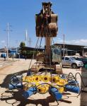 Adjustable Chain Efficient 790kN SPA8 Hydraulic Pile Cutting Equipment