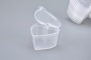 China 45 ml heart-shaped sauce cup sauce box wholesale