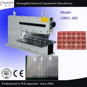 400mm Cutting Length V Cut PCB Separator 110/220V Industrial With Linear Blade