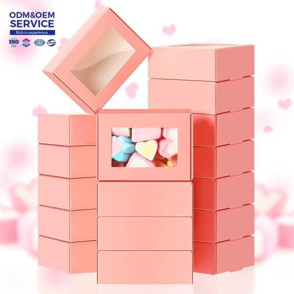 Wholesale Custom Printed Paper Boxes Packaging Display Cardboard Boxes Custom Portable Display Card Paper Box