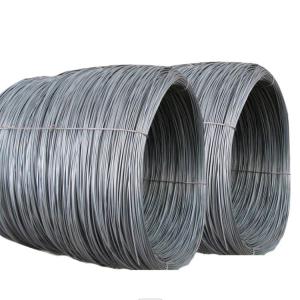 China Low Carbon 6mm Spring Steel Rod 5.5mm 6.5mm Drawn Steel Wire Free Cutting Steel Construction wholesale