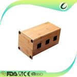 Multi-functional bamboo knife cutter storage holder knife block