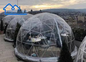 China Waterproof Commercial Geodesic Dome Tents With Clear Window Trade Show Dome Tent wholesale