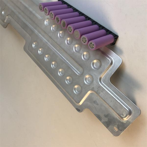 Quality Micro Port EV Battery Aluminum Cold Plates Extruded Silver for sale