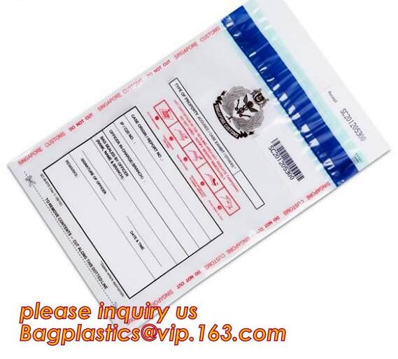 security deposit bags bank deposit bags cash deposit bags, general bank plastic deposit bags supply, Coin and Bank Note