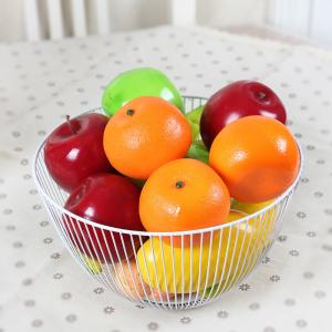 China Wear Resistant Metal Wire Fruit Basket , Irregular Modern Stainless Steel Fruit Bowl wholesale