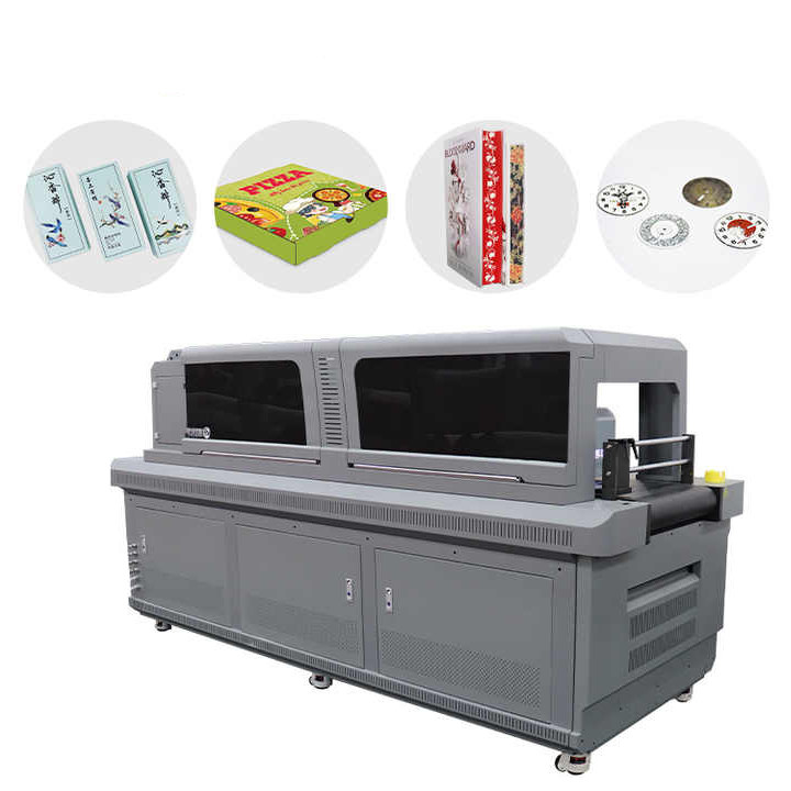 LED UV Lamp Drying System Single Pass UV Printer With Onyx Thrive Rip Software And Optional Plasma Installation