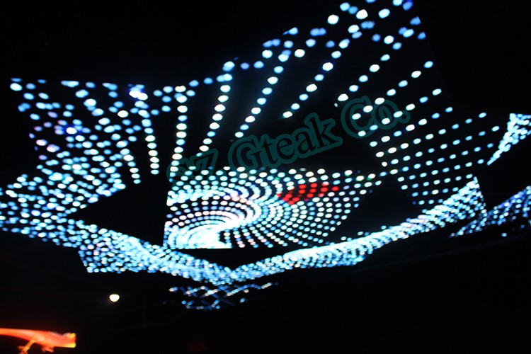 5mm triangle led screen for nightclub