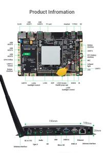 China 1000M Ethernet HD Media Player Box 4k Advertising Media Player wholesale