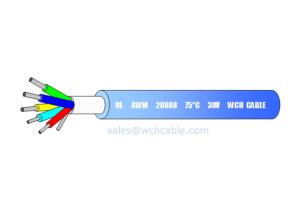 China UL20868 LSZH Cable: 22AWGx5C wholesale