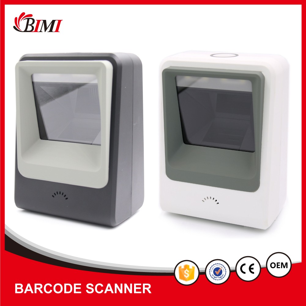 Supermarket Desktop Barcode Scanner Auto Scan 2D Reader for Bar Code