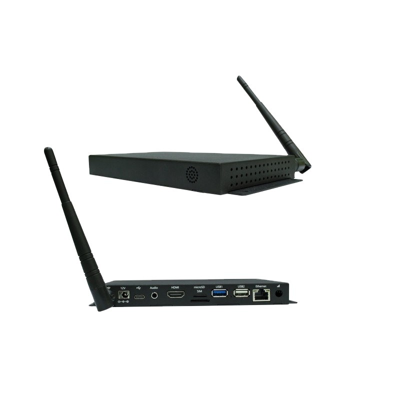 RK3288 RK3399 RK3328 HD Digital Signage Media Player Box For Advertising