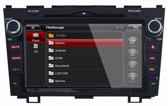 Ouchuangbo Car Multimedia DVD System for Honda CRV 2008-2011 Android 4.2 GPS Navigation iPod USB RDS OCB-8815B